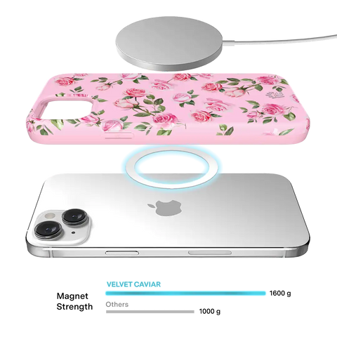 Baby Pink Roses iPhone Case