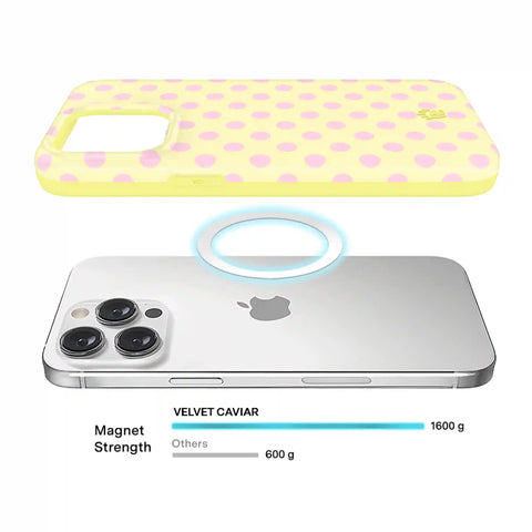 Buttercream Polka Dot iPhone Case