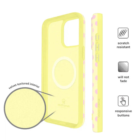 Buttercream Polka Dot iPhone Case