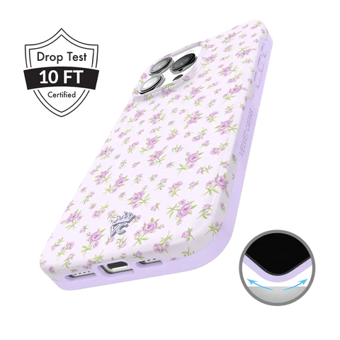 Dainty Lilac Floral iPhone Case