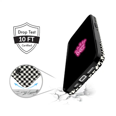 Houndstooth iPhone Case