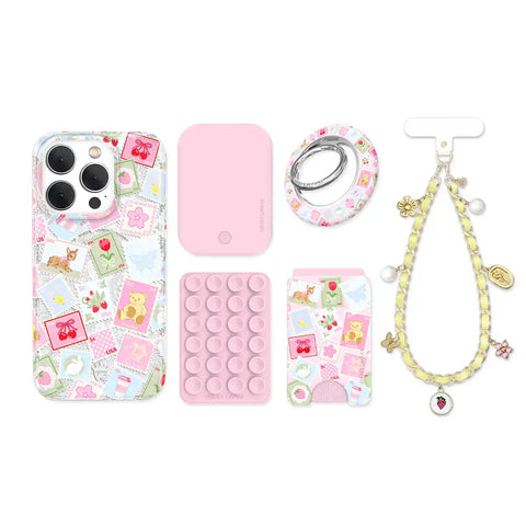 Spring Whimsy Stamps Glitter iPhone Bundle Set