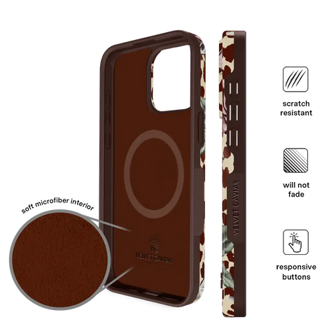 Rosy Leopard iPhone Case