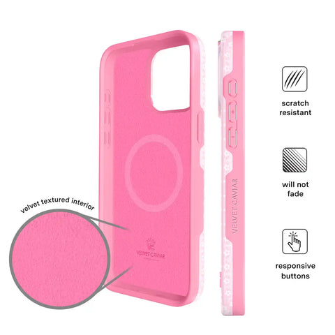 Strawberry Macaron iPhone Case