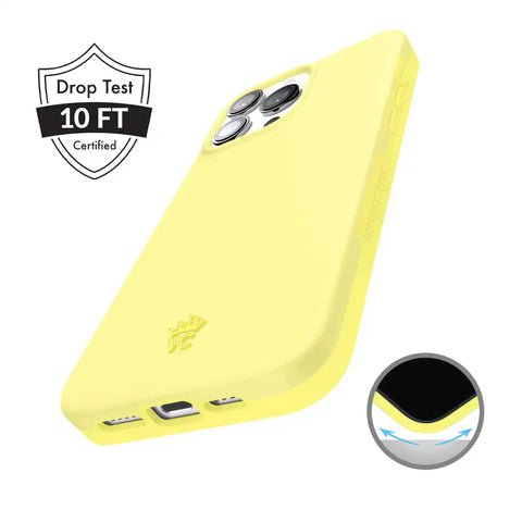 Butter Yellow iPhone Case