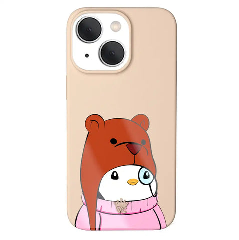 Pudgy Penguins Huddle Up iPhone Case