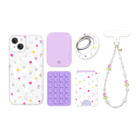 Dreamy Meadow Floral iPhone Bundle Set