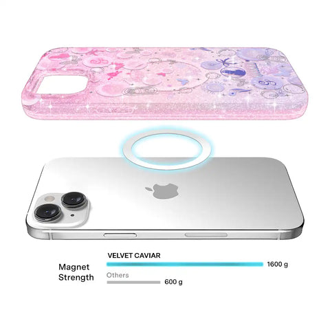 Wicked Glinda’s Bubble Glitter iPhone Case