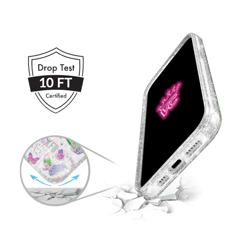 Wicked For Good Glitter iPhone Case