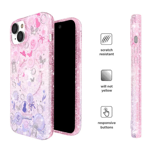 Wicked Glinda’s Bubble Glitter iPhone Case