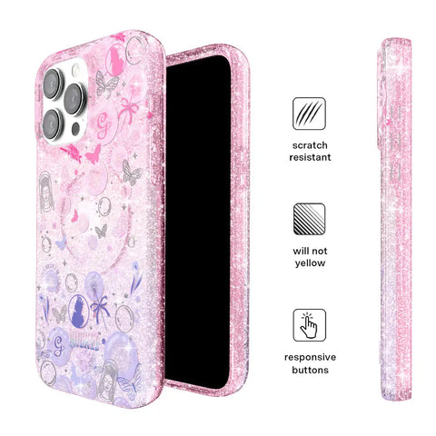 Wicked Glinda’s Bubble Glitter iPhone Case