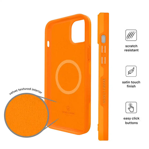 Pumpkin Spice Orange iPhone Case