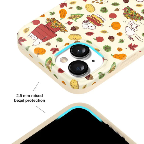 Snoopy Autumn Leaves iPhone Case
