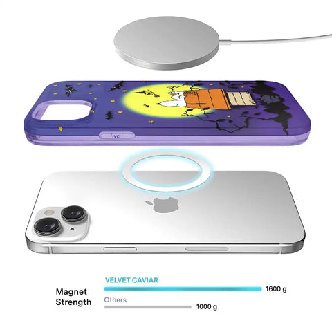 Snoopy Midnight Moon iPhone Case