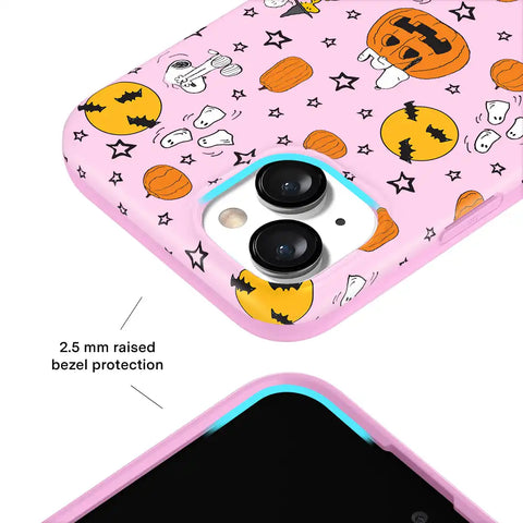 Snoopy Pink Pumpkins iPhone Case