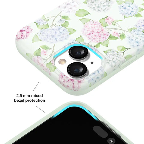 Hydrangea Floral iPhone Case