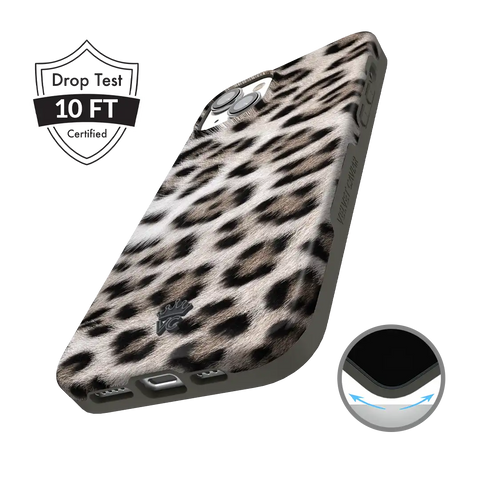 Arctic Leopard iPhone Case