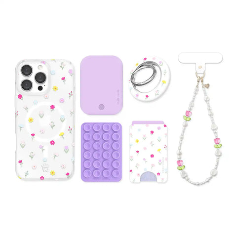 Dreamy Meadow Floral iPhone Bundle Set