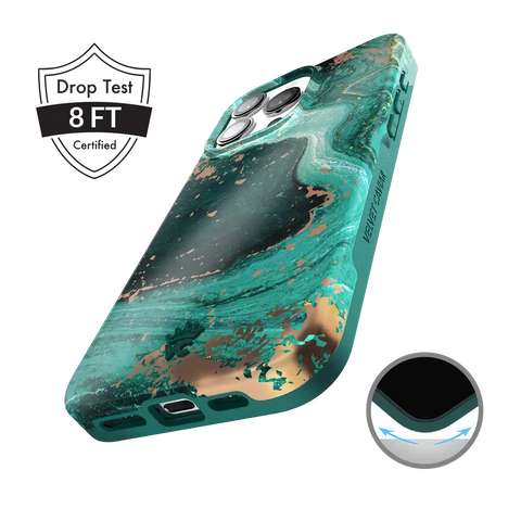 Emerald Marble iPhone Case