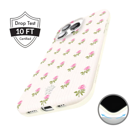 Pink Peony Floral iPhone Case
