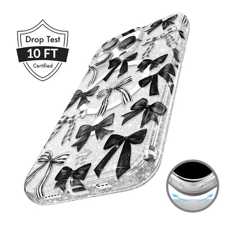Gothic Bows iPhone Case
