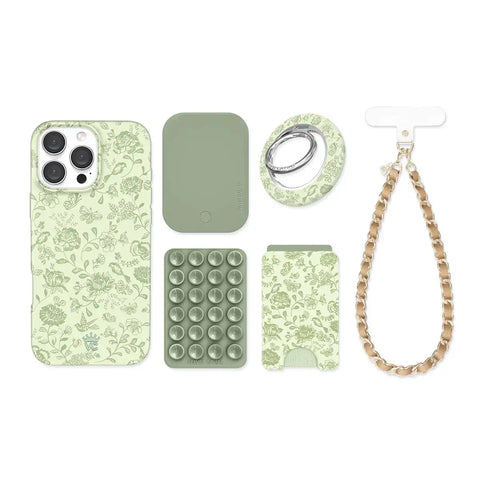 Storybook Sage Floral iPhone Bundle Set