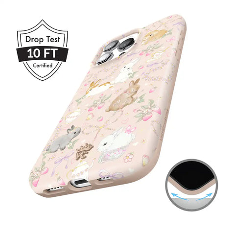 Bunnies & Bows iPhone Case