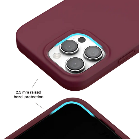 Burgundy 1990 iPhone Case