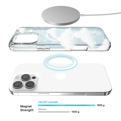In the Clouds Stardust iPhone Case