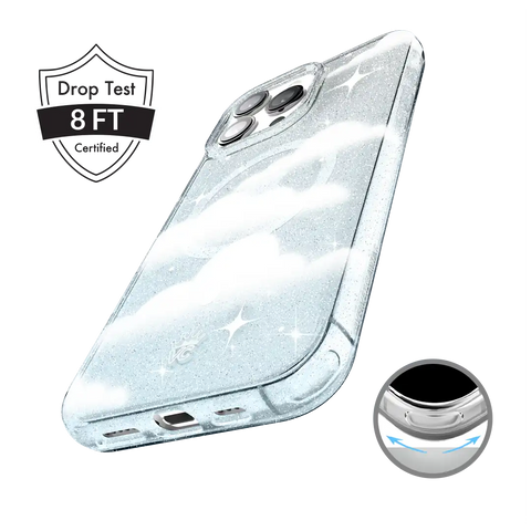 In the Clouds Stardust iPhone Case