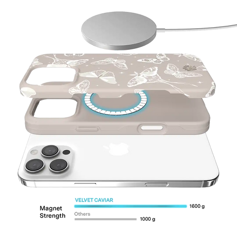 Moonlight Moths iPhone Case
