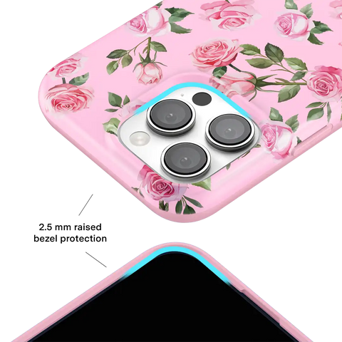 Baby Pink Roses iPhone Case