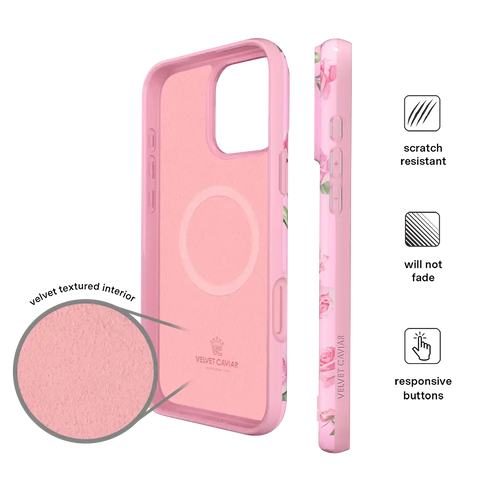 Baby Pink Roses iPhone Case