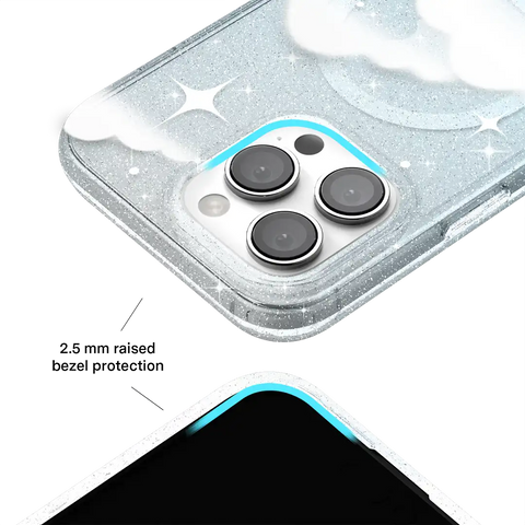 In the Clouds Stardust iPhone Case
