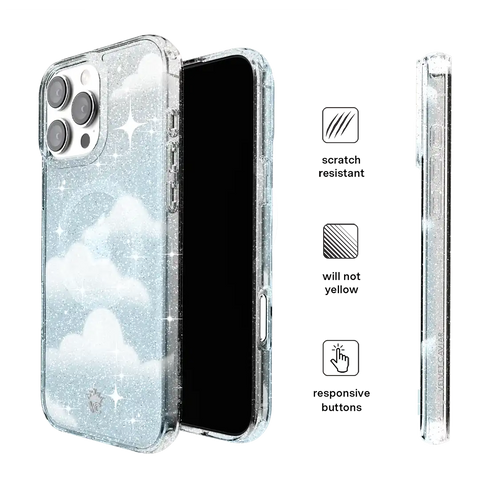 In the Clouds Stardust iPhone Case