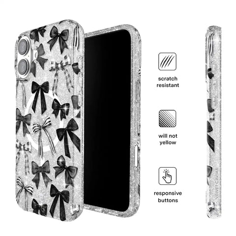 Gothic Bows iPhone Case