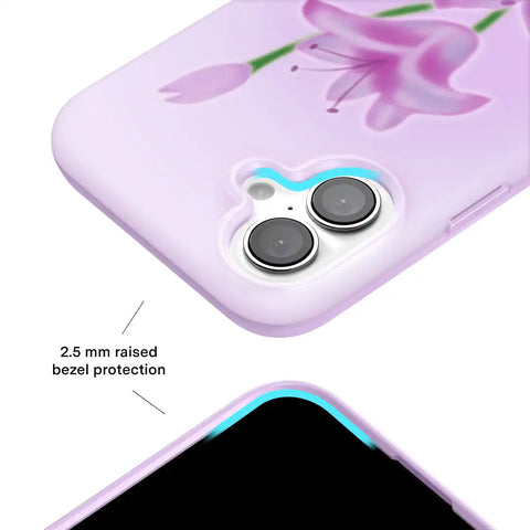Love Spell Lily Floral iPhone Case