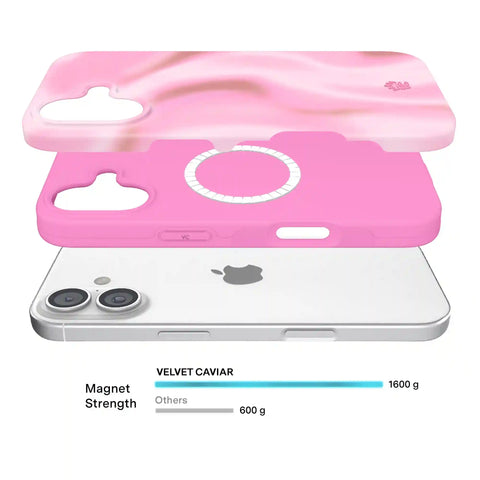 Strawberry Swirl iPhone Case
