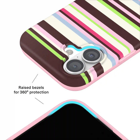 Sweet Treat Stripes iPhone Case