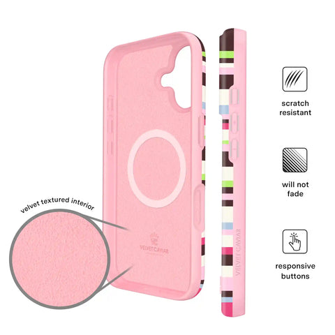 Sweet Treat Stripes iPhone Case