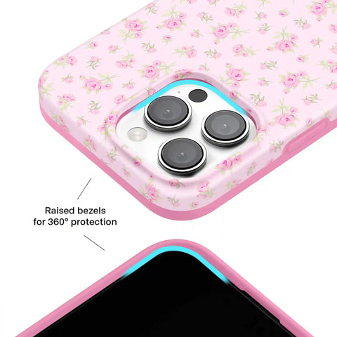 Dainty Pink Floral iPhone Case