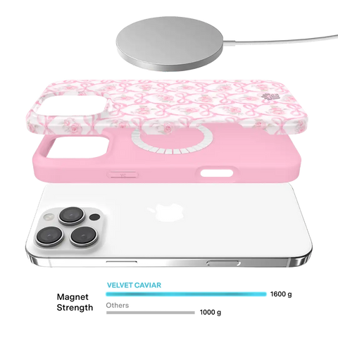 Lovely Pink Bows iPhone Case