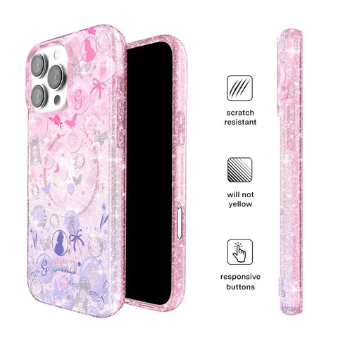 Wicked Glinda’s Bubble Glitter iPhone Case