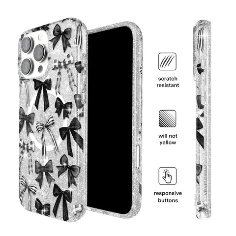 Gothic Bows iPhone Case