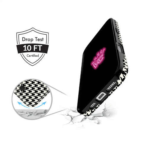 Houndstooth iPhone Case