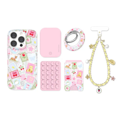 Spring Whimsy Stamps Glitter iPhone Bundle Set