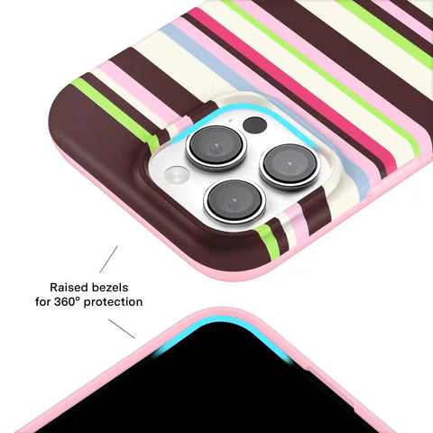 Sweet Treat Stripes iPhone Case