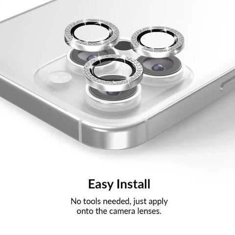 Crystal Glam Camera Lens Protector for iPhone
