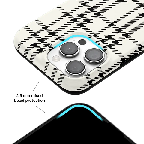 Houndstooth Sweater iPhone Case
