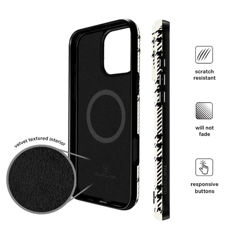 Houndstooth Sweater iPhone Case